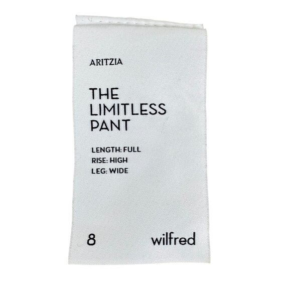 Wilfred | 8 | The Limitless Pant | High-rise | Wide-leg | Minimalist | Classic - Picture 11 of 16